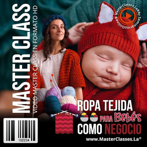 Negocio de ropa tejida para bebes